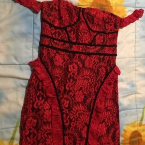 Pretty little thing bodycon dress size 6